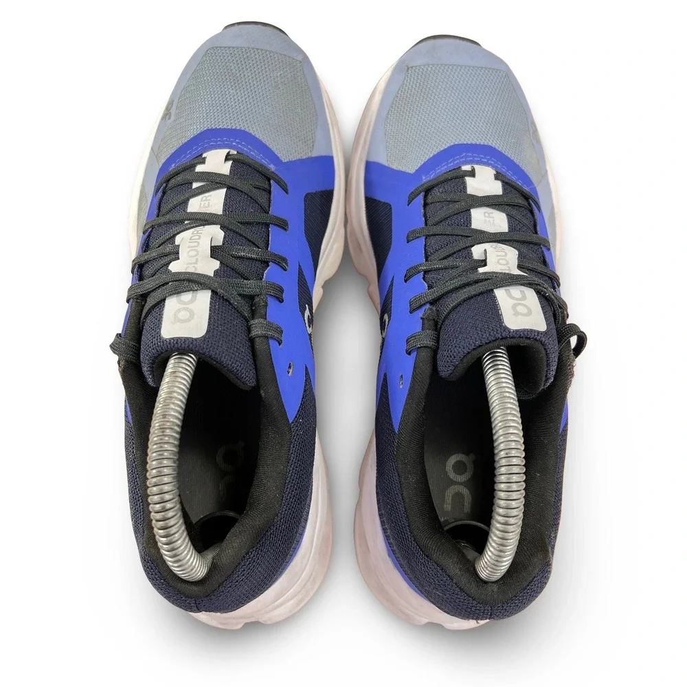 On Cloudrunner Running Shoes Womens Size 7 Blue Grey CloudTec Athletic Sneakers